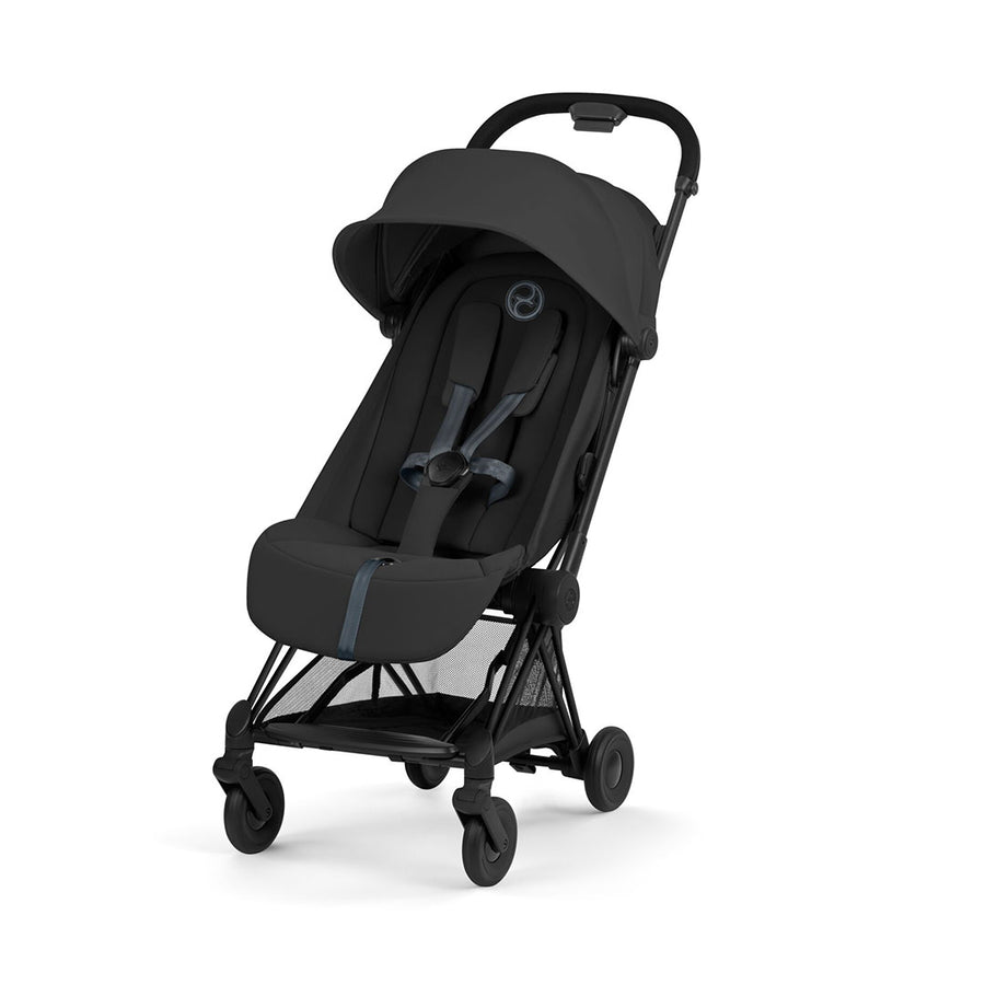 CYBEX Coya Comfort Compact Stroller - Sepia Black/Black-Strollers-Sepia Black/Black-Without Carrycot | Natural Baby Shower