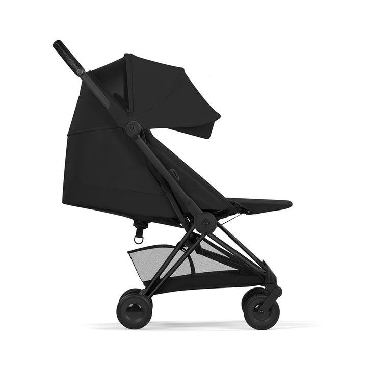 CYBEX Coya Comfort Compact Stroller - Sepia Black/Black-Strollers-Sepia Black/Black-Without Carrycot | Natural Baby Shower