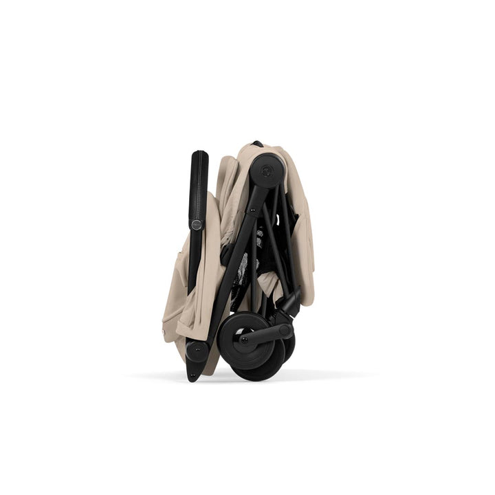 CYBEX Coya Style Matt Black - Cozy Beige-Stroller Frames-Without Carrycot- | Natural Baby Shower