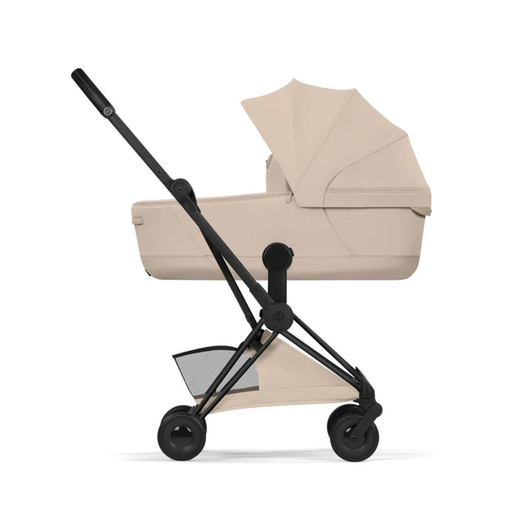 CYBEX Coya Style Matt Black - Cozy Beige-Stroller Frames-Without Carrycot- | Natural Baby Shower