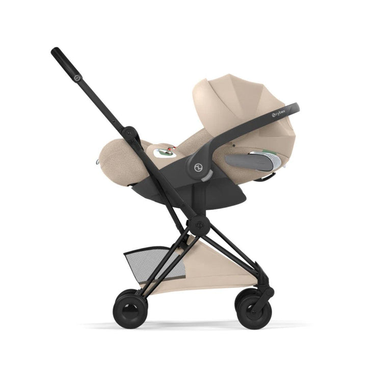 CYBEX Coya Style Matt Black - Cozy Beige-Stroller Frames-Without Carrycot- | Natural Baby Shower