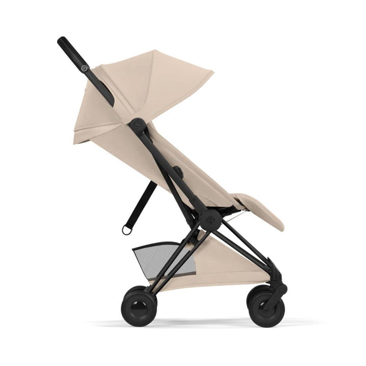 CYBEX Coya Style Matt Black - Cozy Beige-Stroller Frames-Without Carrycot- | Natural Baby Shower