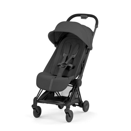 CYBEX Coya Style Matt Black - Sepia Black-Stroller Frames-Without Carrycot- | Natural Baby Shower