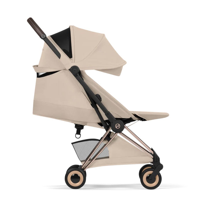 CYBEX Coya Style Rose Gold - Cozy Beige-Stroller Frames-Without Carrycot- | Natural Baby Shower
