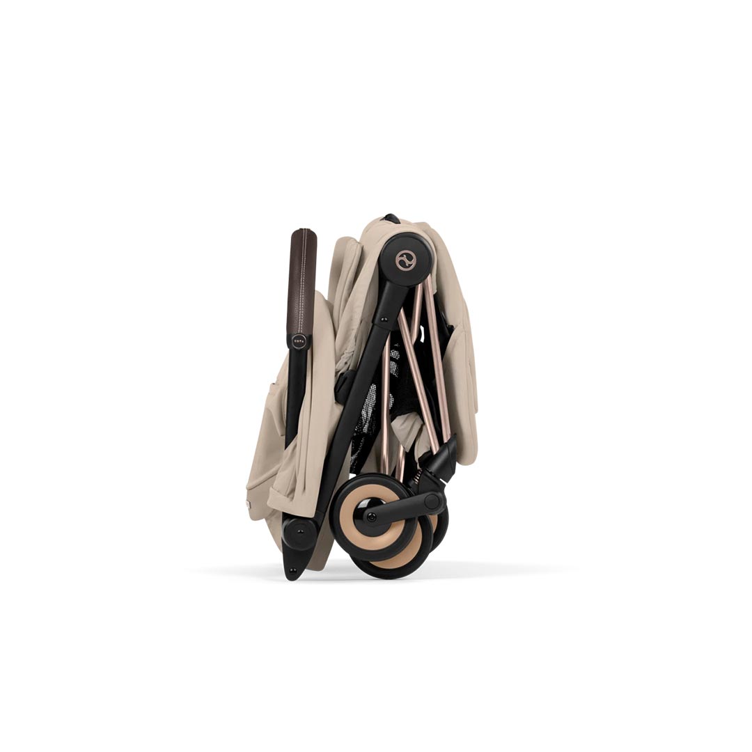 CYBEX Coya Style Rose Gold - Cozy Beige-Stroller Frames-Without Carrycot- | Natural Baby Shower