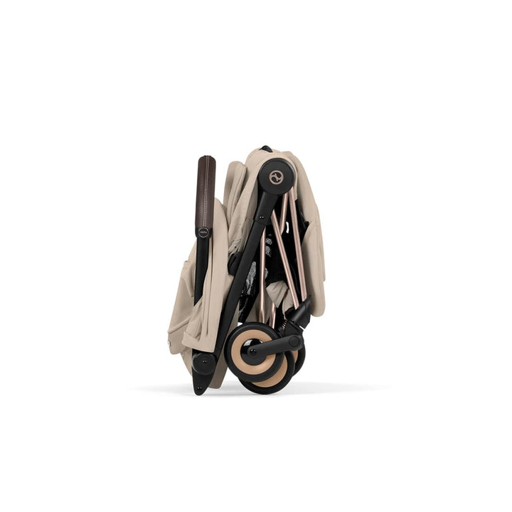 CYBEX Coya Style Rose Gold - Cozy Beige-Stroller Frames-Without Carrycot- | Natural Baby Shower