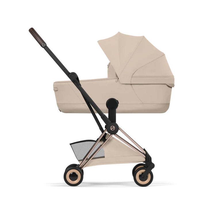 CYBEX Coya Style Rose Gold - Cozy Beige-Stroller Frames-Without Carrycot- | Natural Baby Shower