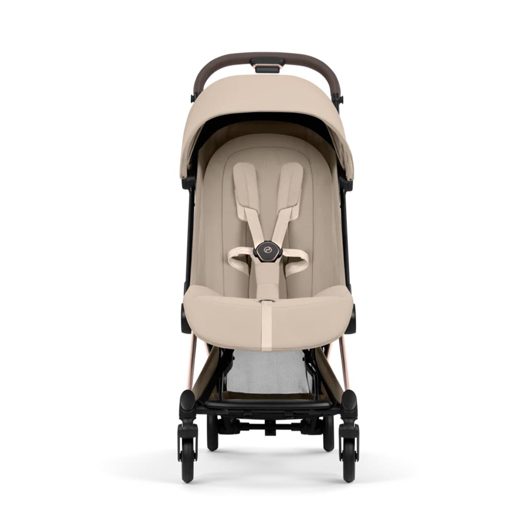 CYBEX Coya Style Rose Gold - Cozy Beige-Stroller Frames-Without Carrycot- | Natural Baby Shower