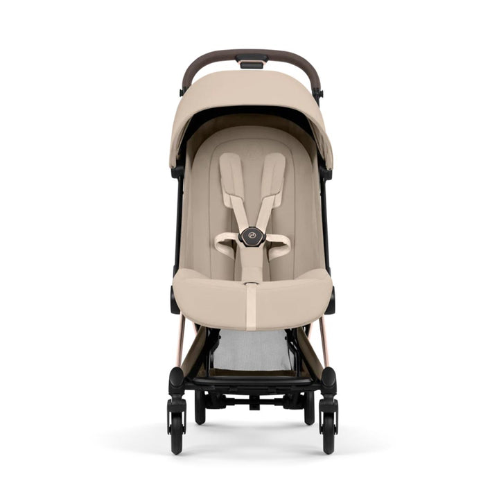 CYBEX Coya Style Rose Gold - Cozy Beige-Stroller Frames-Without Carrycot- | Natural Baby Shower