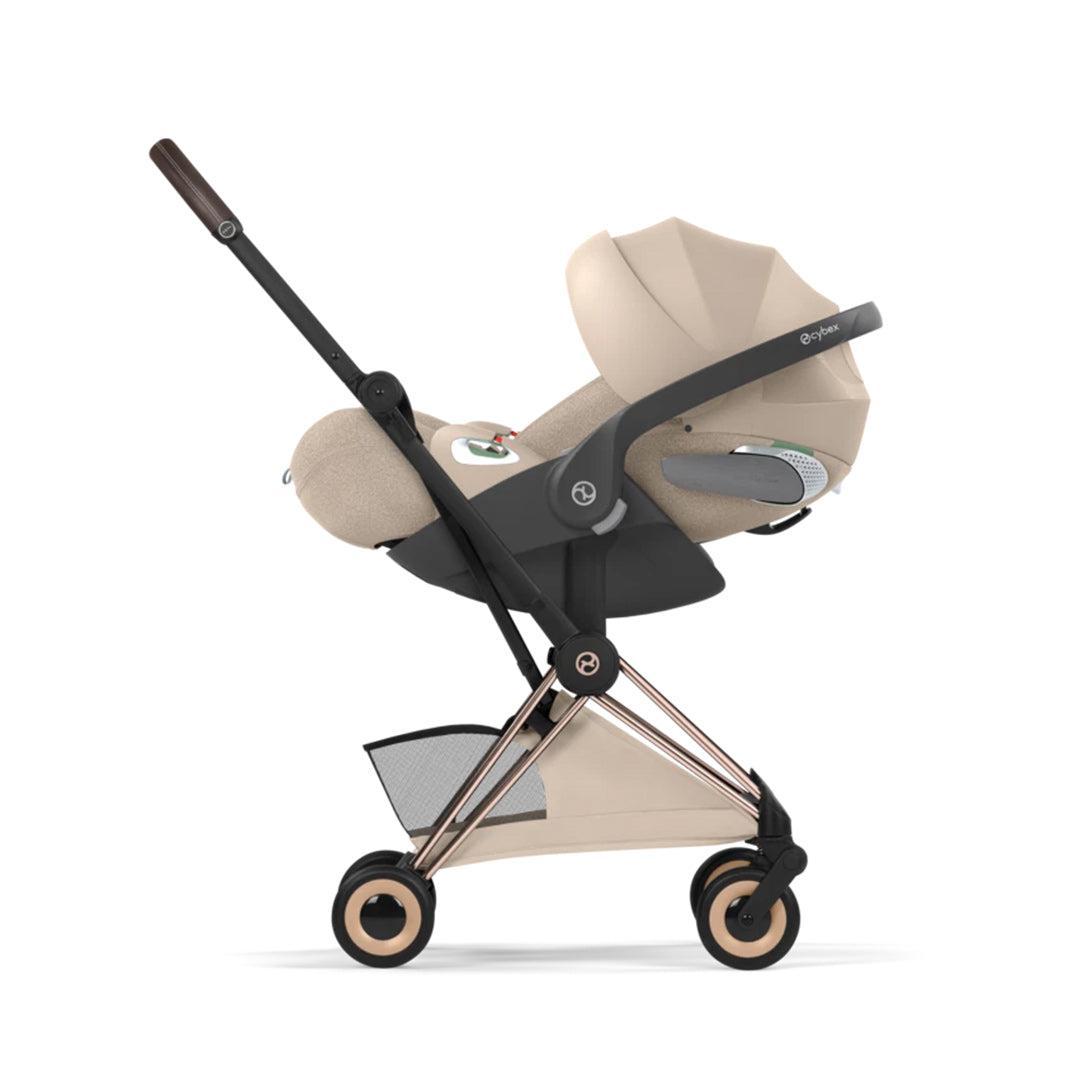 CYBEX Coya Style Rose Gold - Cozy Beige-Stroller Frames-Without Carrycot- | Natural Baby Shower