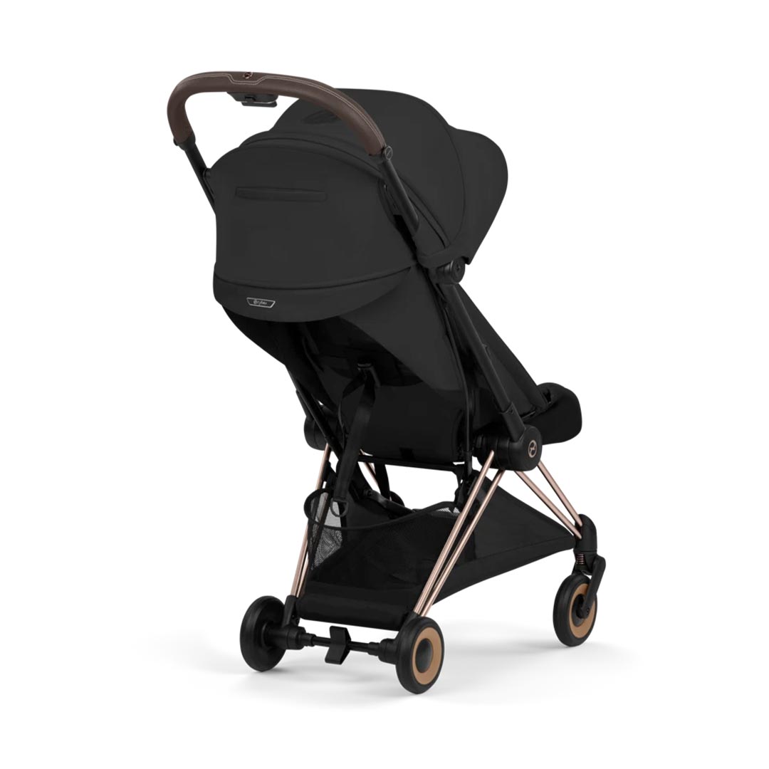 CYBEX Coya Style Rose Gold - Sepia Black-Stroller Frames-Without Carrycot- | Natural Baby Shower