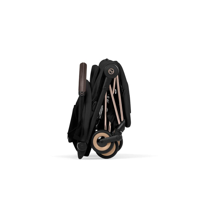 CYBEX Coya Style Rose Gold - Sepia Black-Stroller Frames-Without Carrycot- | Natural Baby Shower