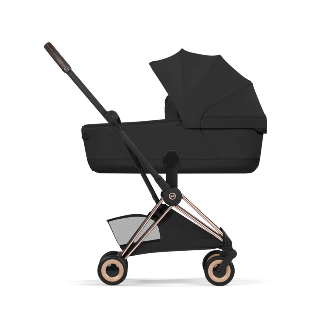 CYBEX Coya Style Rose Gold - Sepia Black-Stroller Frames-Without Carrycot- | Natural Baby Shower