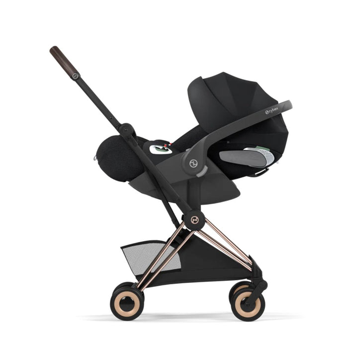 CYBEX Coya Style Rose Gold - Sepia Black-Stroller Frames-Without Carrycot- | Natural Baby Shower