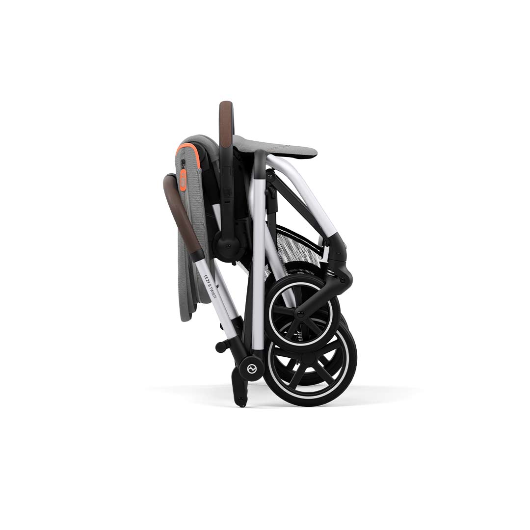 CYBEX Eezy S Twist+2 Pushchair - Silver/Lava Grey (2022)-Strollers- | Natural Baby Shower