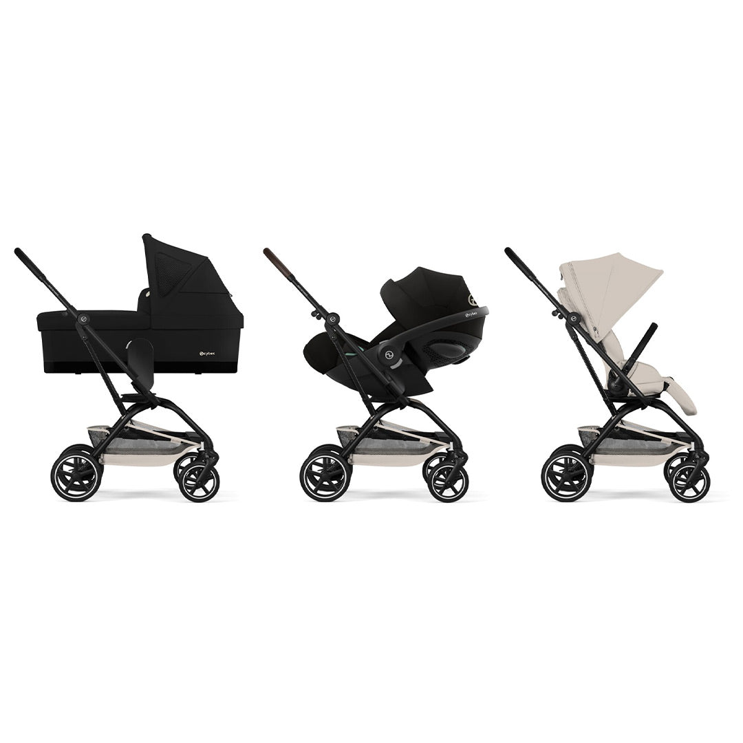 Cybex Eezy S Twist+ 2 Pushchair - 2026 - Dune Grey-Strollers-Dune Grey-One Size | Natural Baby Shower