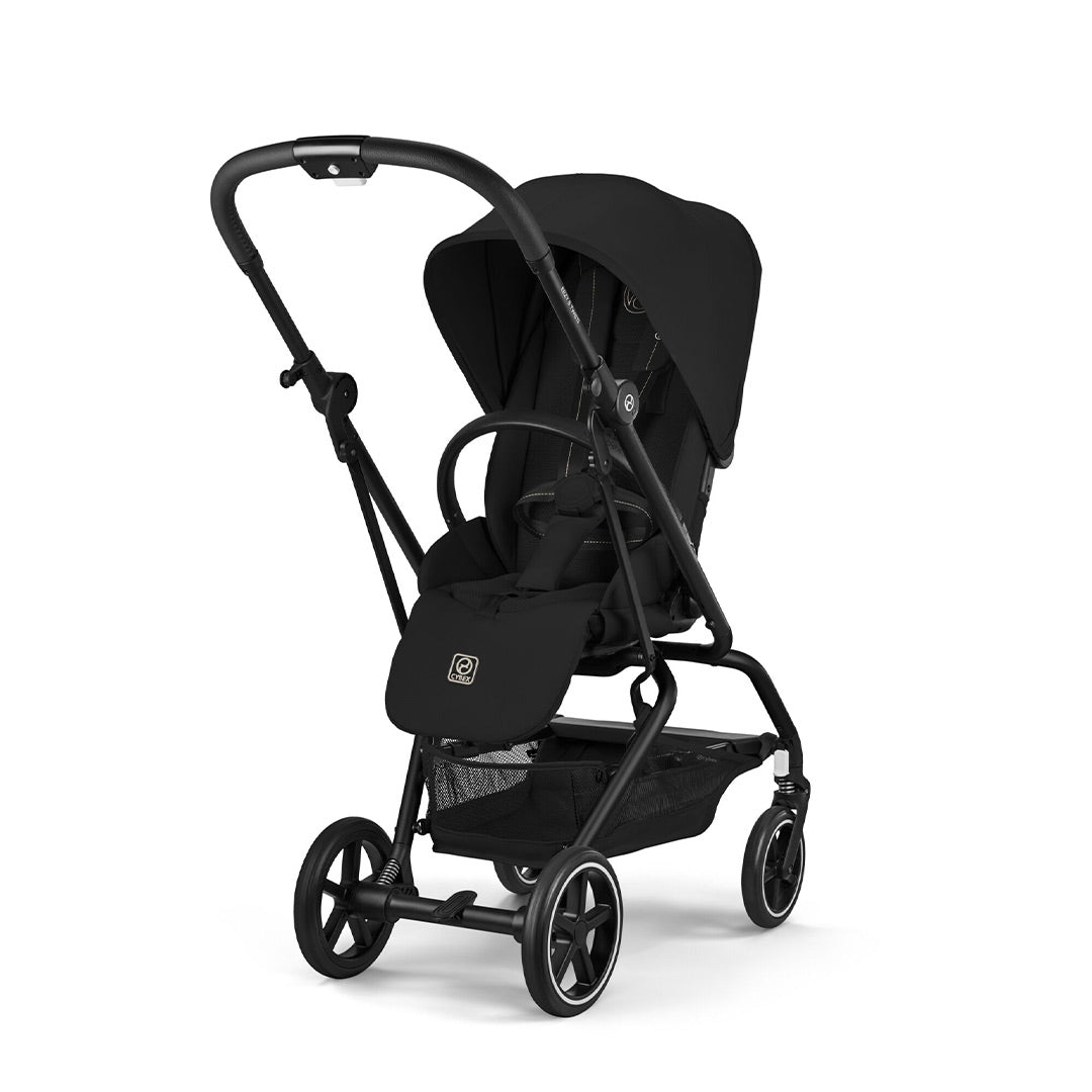 Cybex Eezy S Twist+ 2 Pushchair - 2026 - Magic Black-Strollers-Magic Black-One Size | Natural Baby Shower