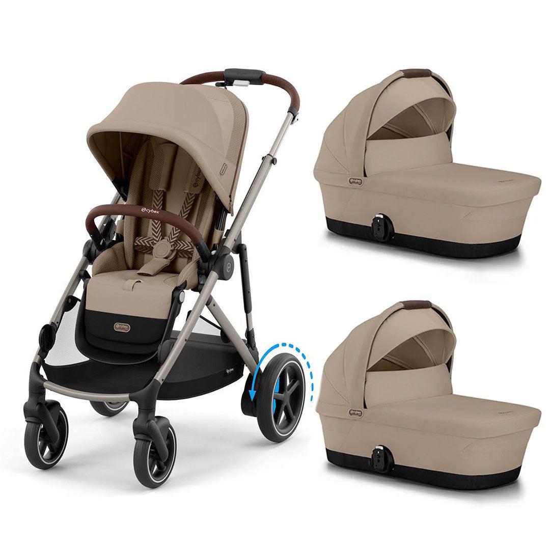 CYBEX e-Gazelle Twin Pushchair