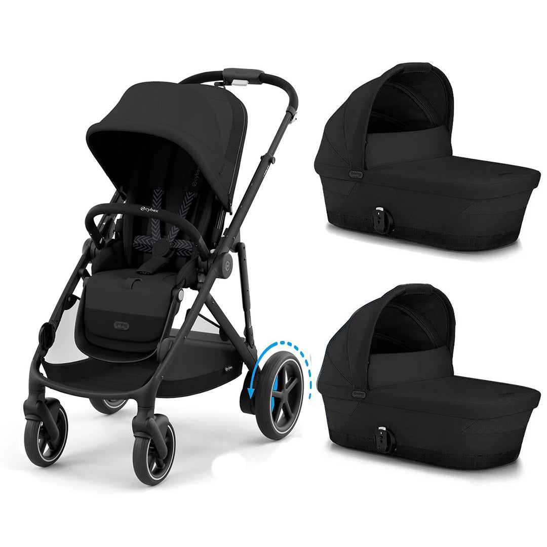 cybex for twins CYBEX e-Gazelle Twin Pushchair