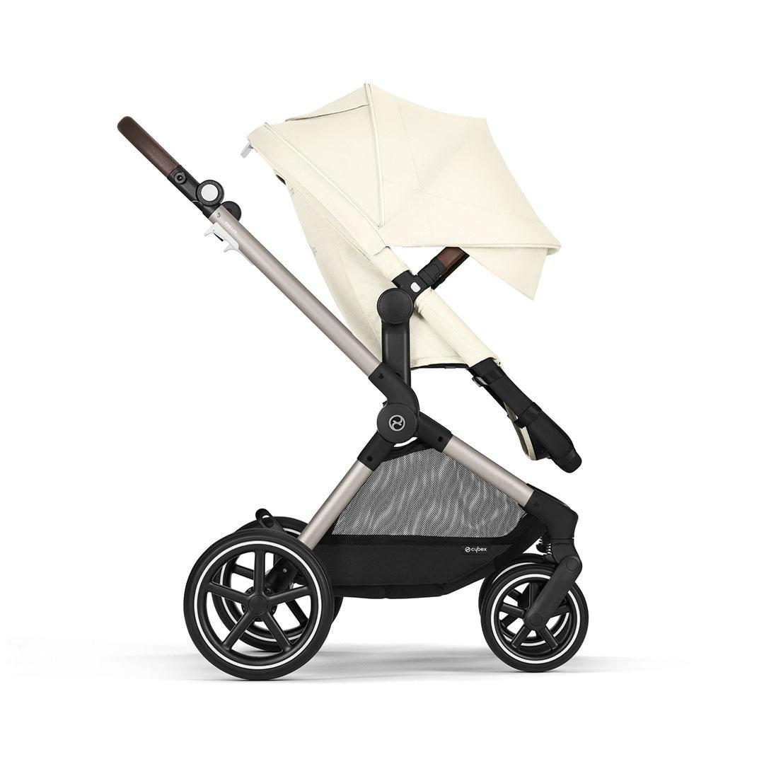 CYBEX EOS Lux Pushchair - Seashell Beige-Strollers-Seashell Beige- | Natural Baby Shower