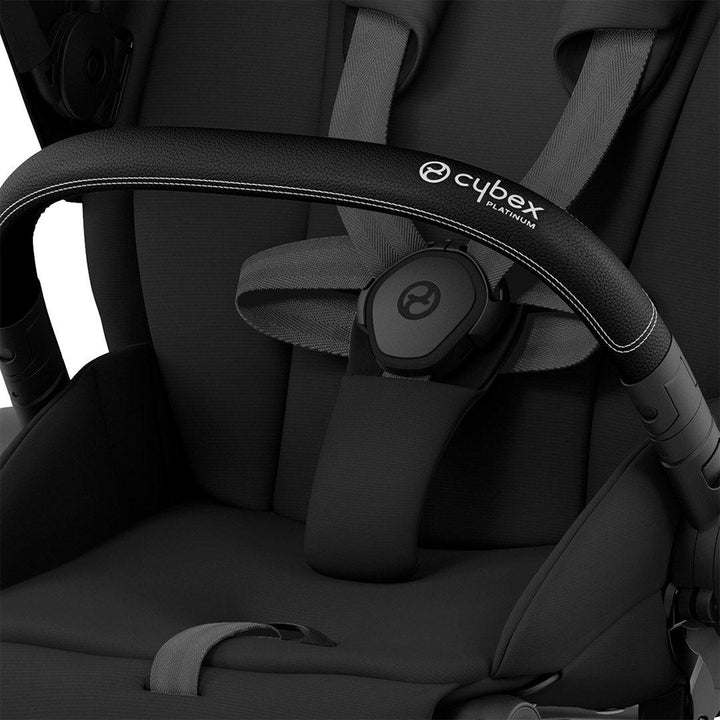 CYBEX e-Priam Pushchair - Sepia Black-Strollers-Sepia Black/Chrome & Black-No Carrycot | Natural Baby Shower