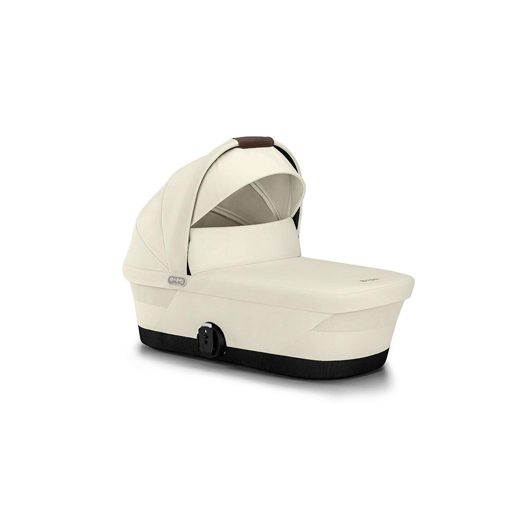 CYBEX Gazelle S + Cloud G Luxury Bundle - Seashell Beige-Travel Systems-Seashell Beige-No Footmuff | Natural Baby Shower