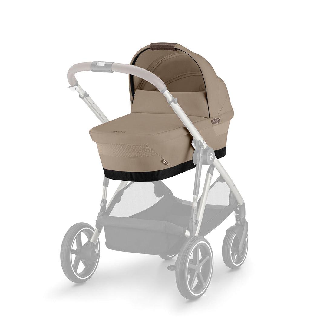 CYBEX Gazelle S Essential Bundle - Almond Beige-Stroller Bundles-Almond Beige-No Footmuff | Natural Baby Shower