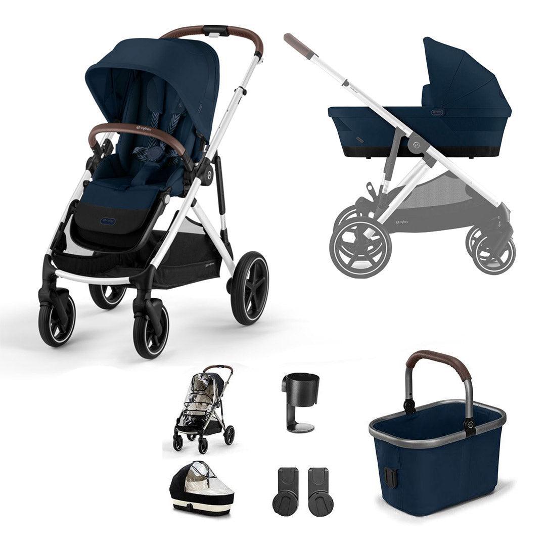 CYBEX Gazelle S Essential Bundle - Ocean Blue