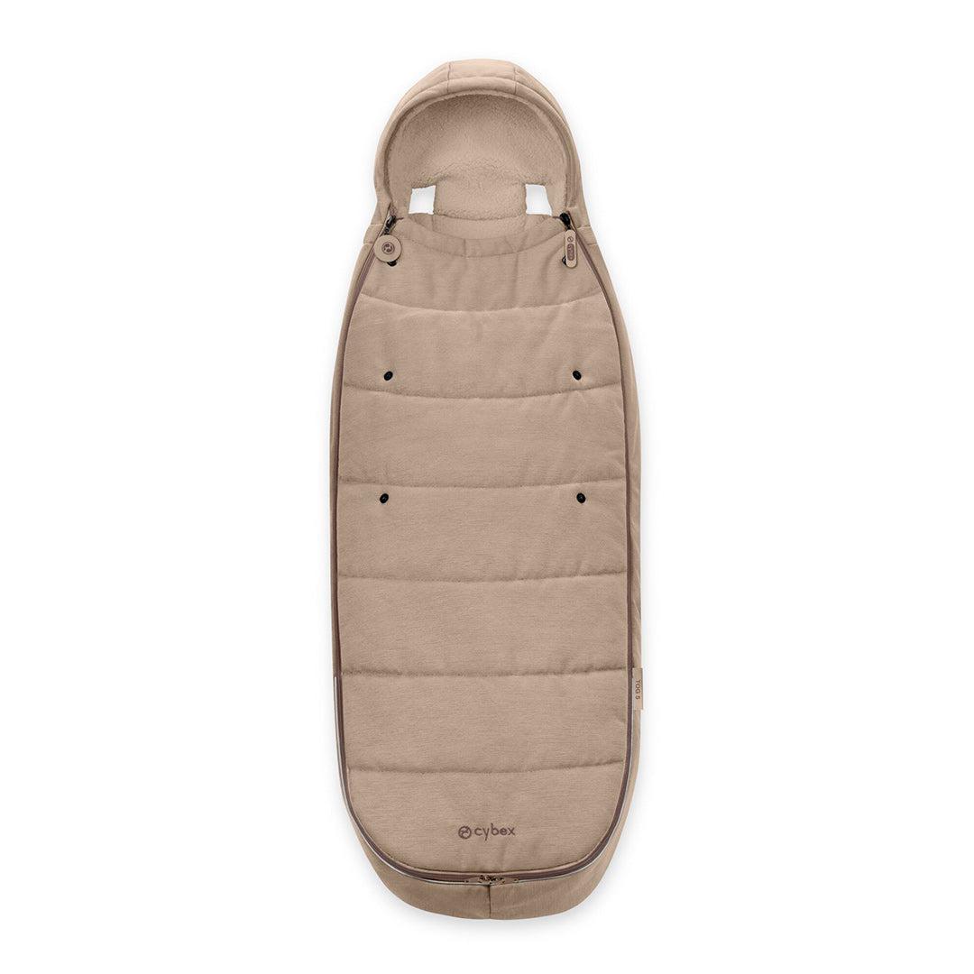 CYBEX Stroller Footmuffs | Snogga, Platinum, Gold | Natural