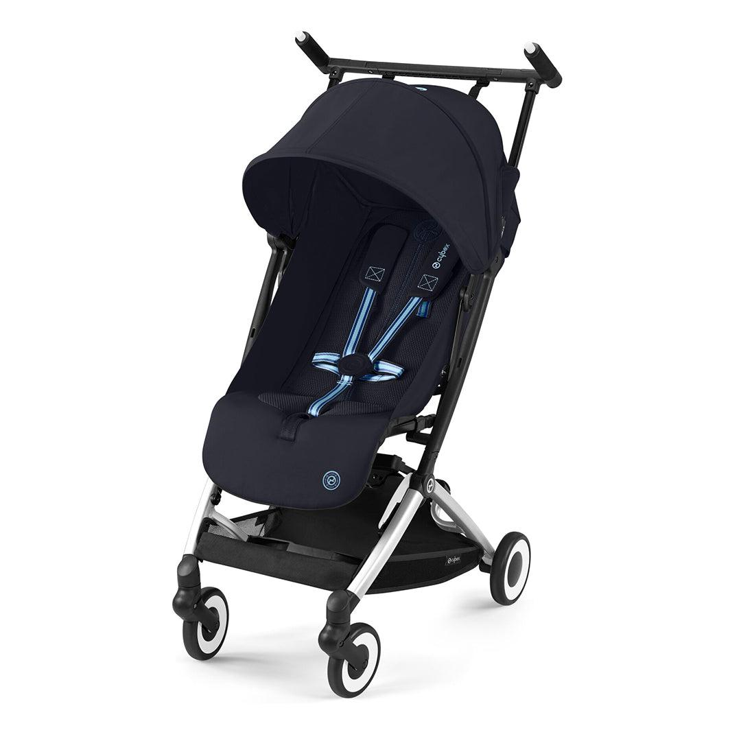 CYBEX Libelle Pushchair - Dark Blue - Silver-Strollers-Dark Blue-Silver | Natural Baby Shower
