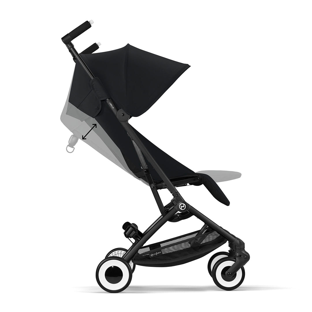 CYBEX Libelle Pushchair - Magic Black - Black-Strollers-Magic Black-Black | Natural Baby Shower