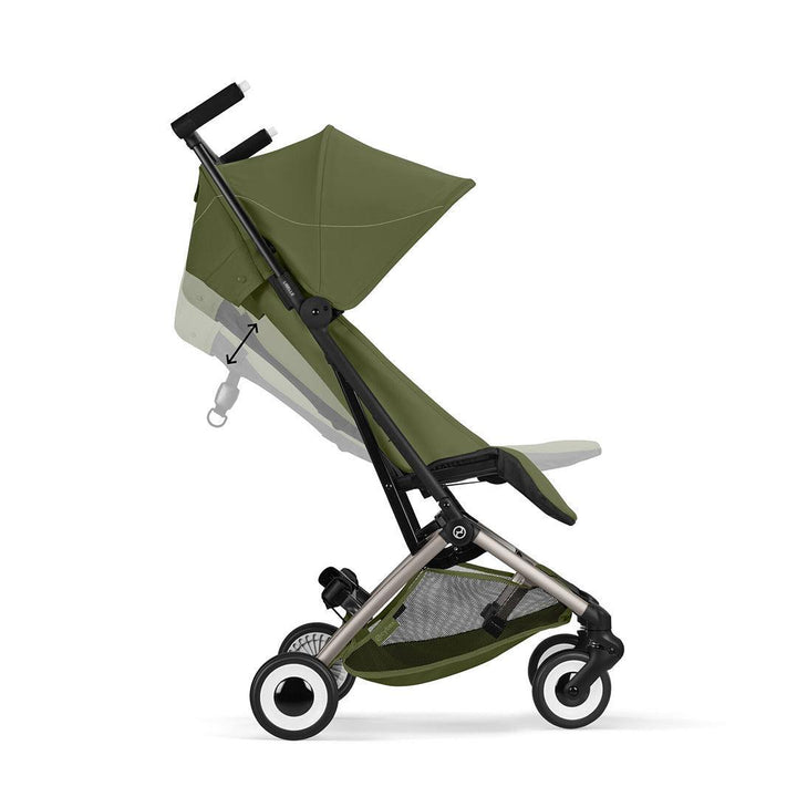 CYBEX Libelle Compact Stroller - Moss Green-Strollers-Moss Green- | Natural Baby Shower