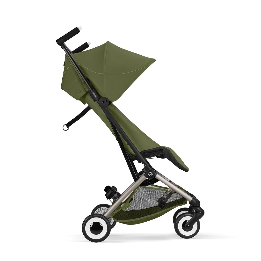 CYBEX Libelle Compact Stroller - Moss Green-Strollers-Moss Green- | Natural Baby Shower