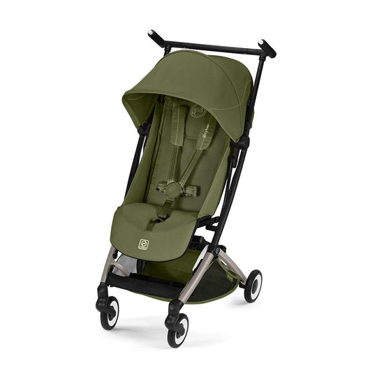 CYBEX Libelle Compact Stroller - Moss Green-Strollers-Moss Green- | Natural Baby Shower