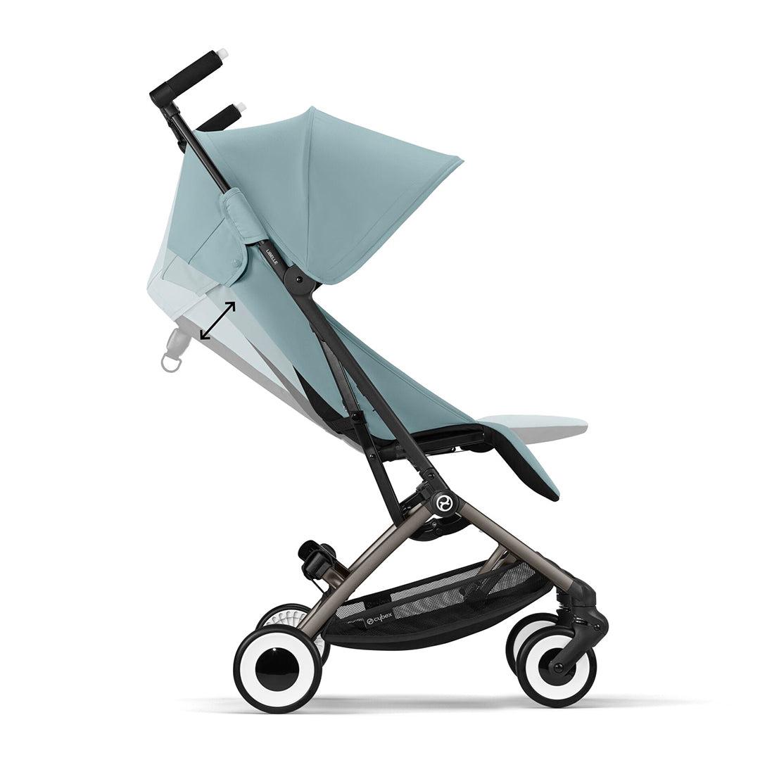 CYBEX Libelle Pushchair - Stormy Blue - Taupe-Strollers-Stormy Blue-Taupe | Natural Baby Shower