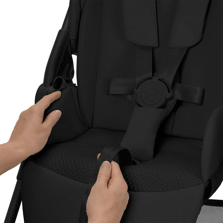 CYBEX Melio Carbon Pushchair - Magic Black-Strollers-Magic Black- | Natural Baby Shower