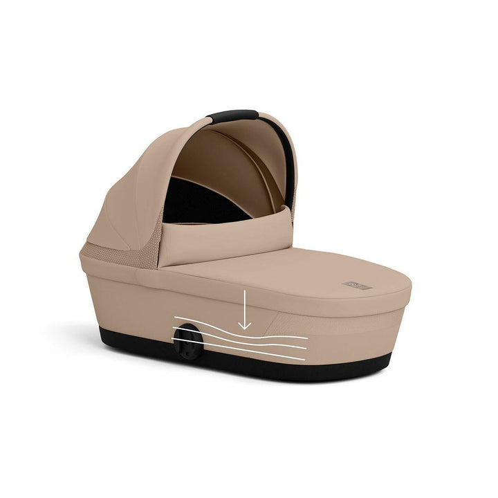 CYBEX Melio Cot - Almond Beige-Carrycots-Almond Beige- | Natural Baby Shower