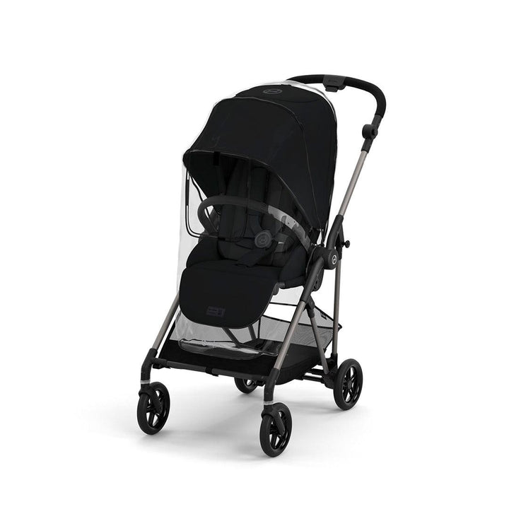 CYBEX Melio Pushchair 2023 - Moon Black-Strollers-Moon Black- | Natural Baby Shower