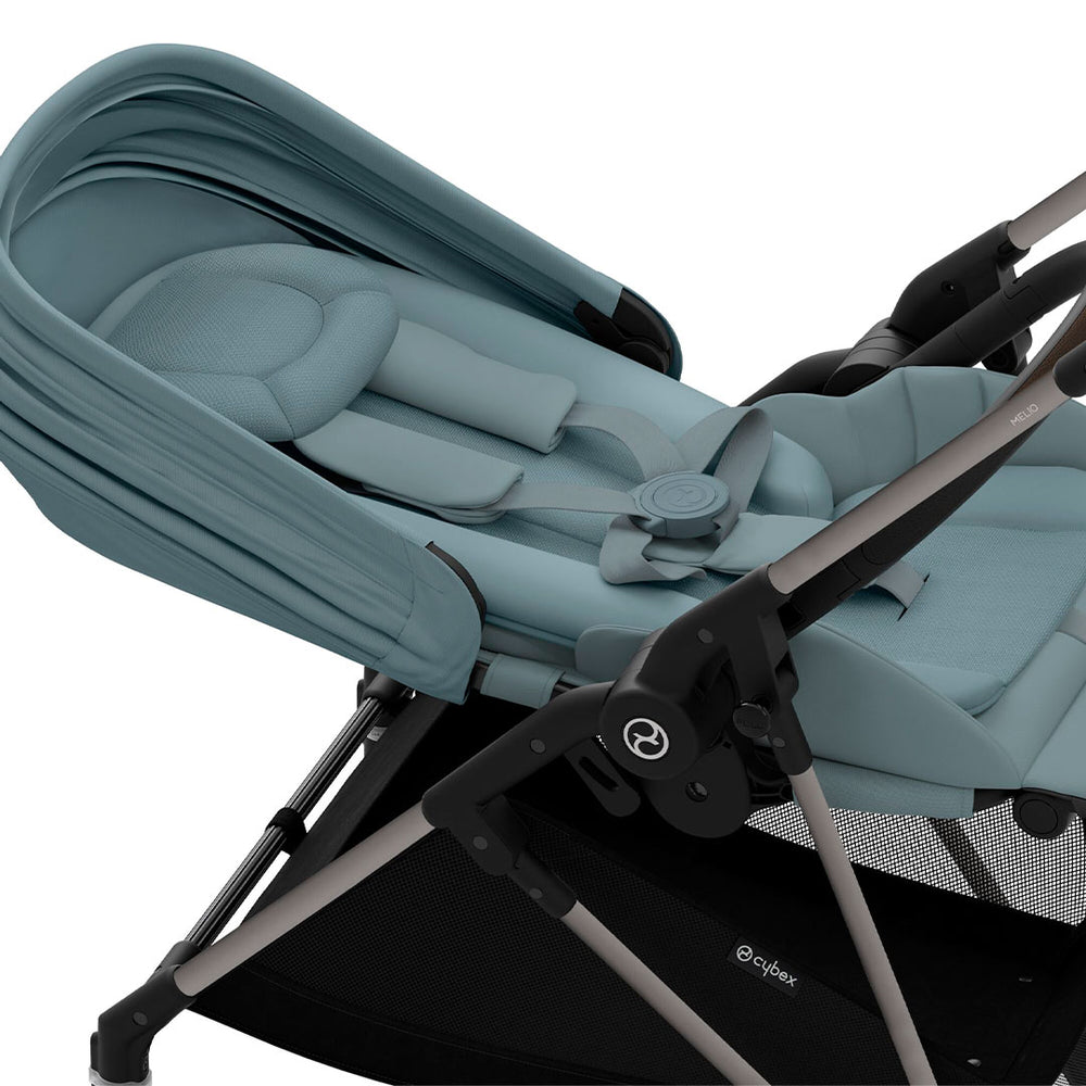 CYBEX Melio Pushchair - 2024 - Stormy Blue-Strollers-Stormy Blue- | Natural Baby Shower