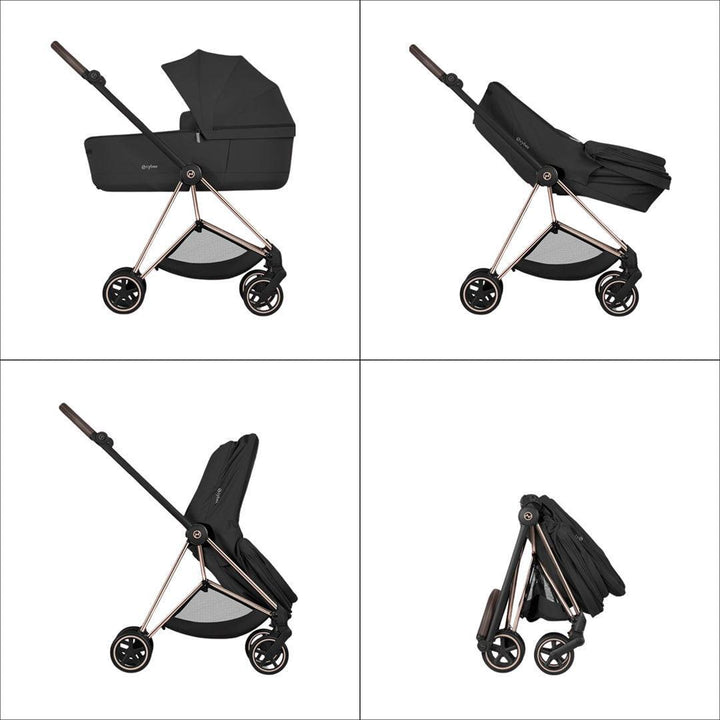 CYBEX Mios/Coya Carrycot - Sepia Black-Carrycots- | Natural Baby Shower
