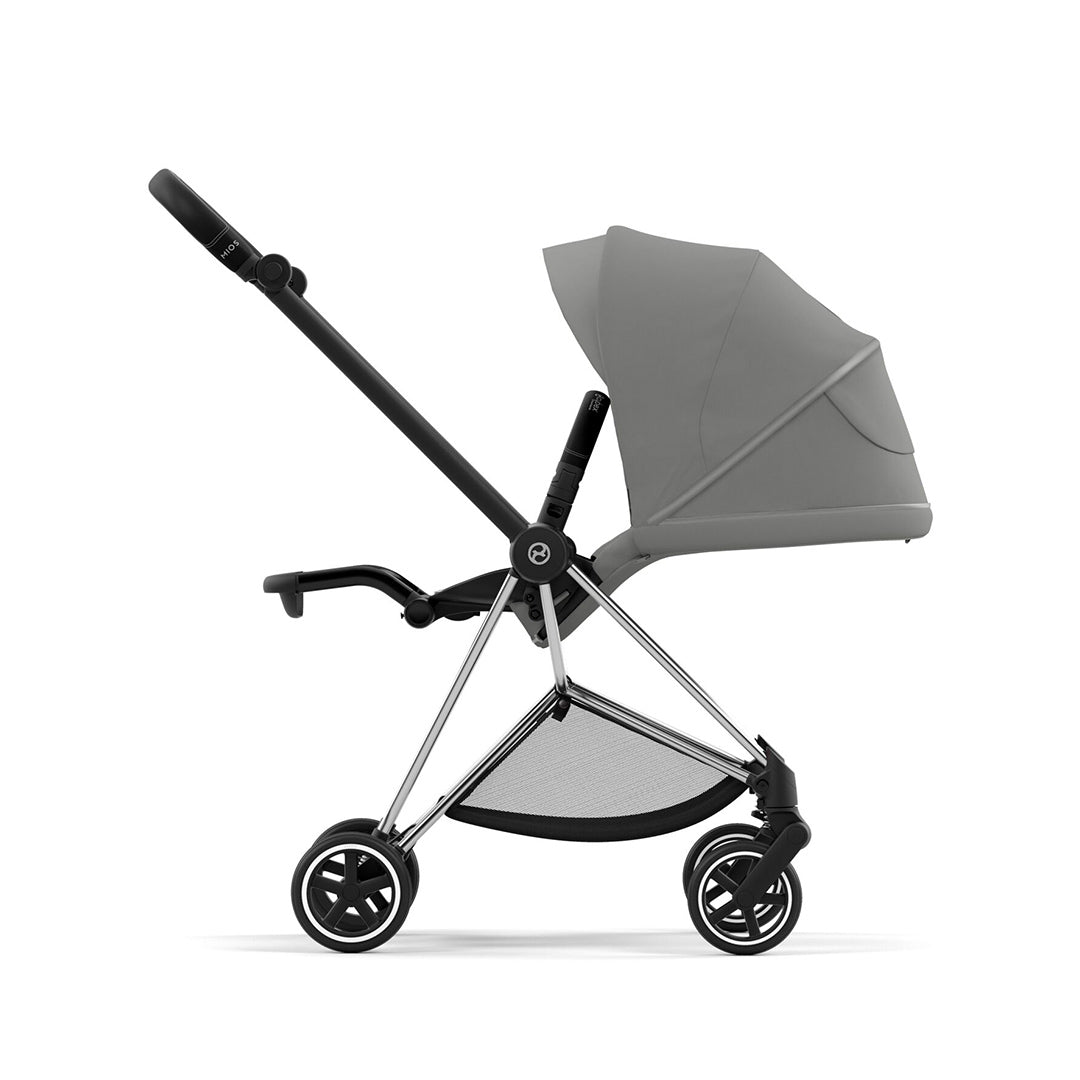 CYBEX Mios Pushchair - Mirage Grey-Strollers-Mirage Grey/Chrome Black-None | Natural Baby Shower