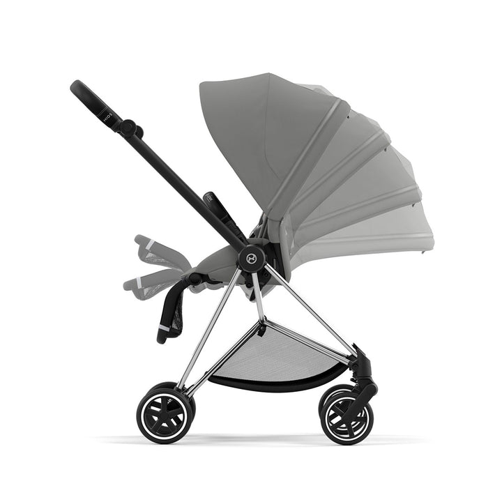 CYBEX Mios Pushchair - Mirage Grey-Strollers-Mirage Grey/Chrome Black-None | Natural Baby Shower