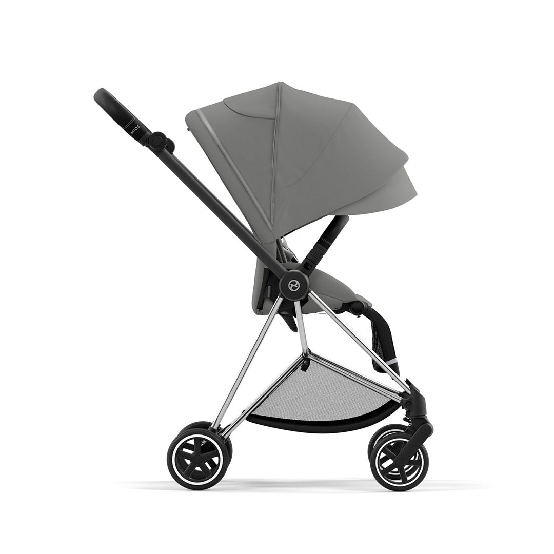 CYBEX Mios Pushchair - Mirage Grey-Strollers-Mirage Grey/Chrome Black-None | Natural Baby Shower