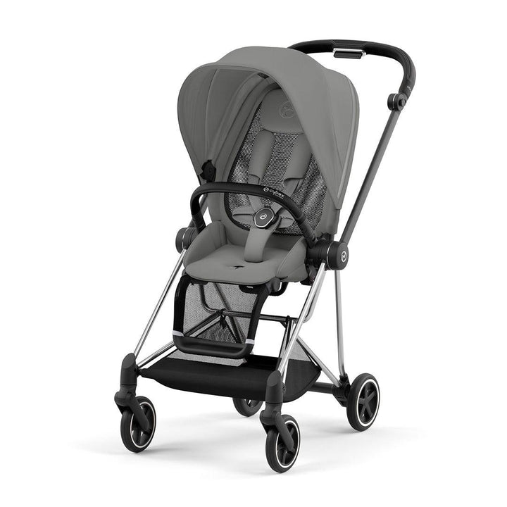 CYBEX Mios Pushchair - Mirage Grey-Strollers-Mirage Grey/Chrome Black-None | Natural Baby Shower