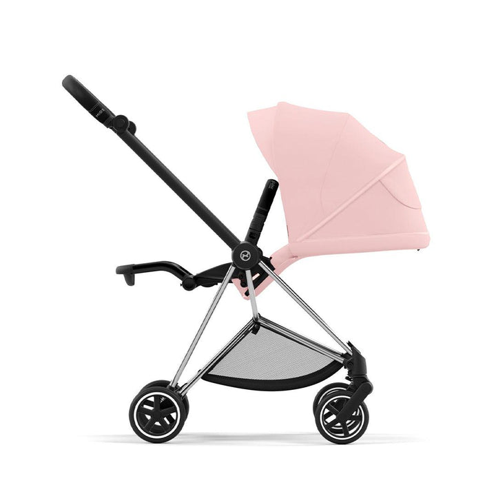 CYBEX Mios Pushchair - Peach Pink-Strollers-Peach Pink/Chrome Black-None | Natural Baby Shower