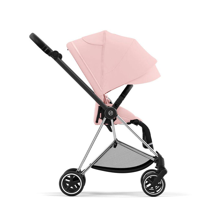 CYBEX Mios Pushchair - Peach Pink-Strollers-Peach Pink/Chrome Black-None | Natural Baby Shower