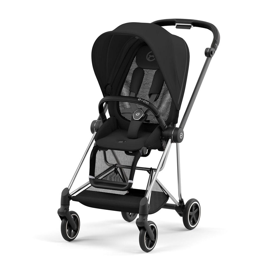 CYBEX Mios Pushchair - Sepia Black-Strollers-Sepia Black/Chrome Black-None | Natural Baby Shower