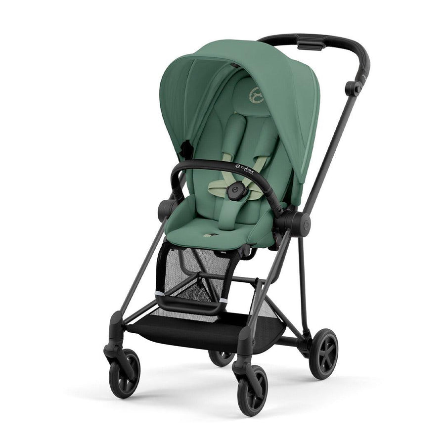CYBEX Mios Pushchair - Leaf Green-Strollers-Leaf Green/Matt Black-None | Natural Baby Shower