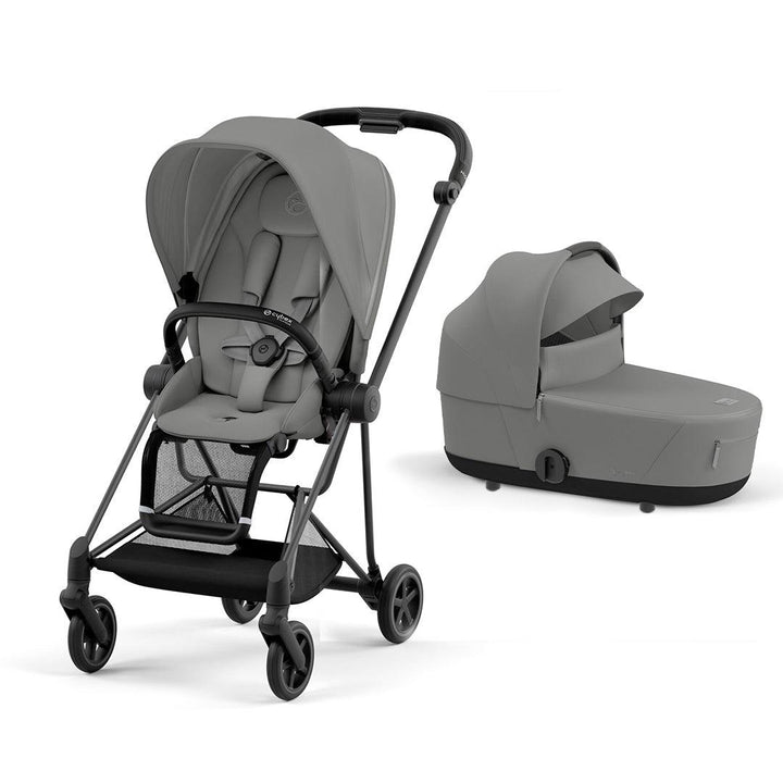 CYBEX Mios Pushchair - Mirage Grey-Strollers-Mirage Grey/Matt Black-Lux | Natural Baby Shower