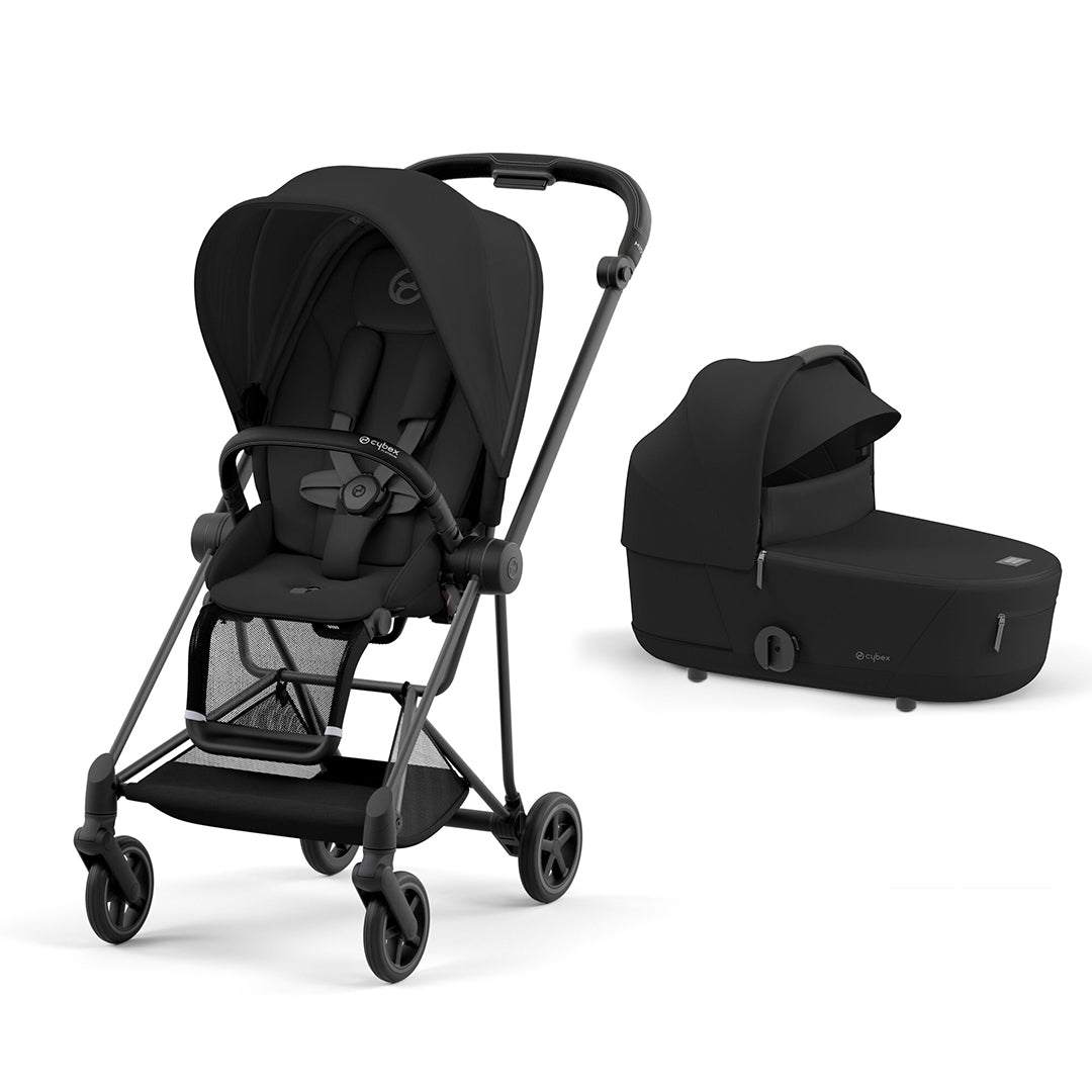 CYBEX Mios Pushchair - Sepia Black-Strollers-Sepia Black/Matt Black-Lux | Natural Baby Shower